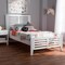 Baxton Studio Sedona Modern White-Finished Wood Twin Platform Bed 143-7875 - alternate 8
